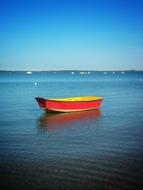 Boat Boating Red