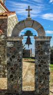 the bell in the churchyard