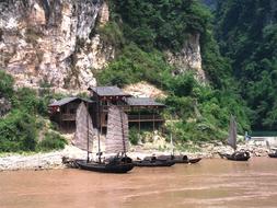 boat dock by the shore