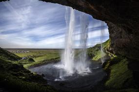Seljalandsfoss Waterfall Iceland