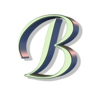 beautiful letter of the alphabet