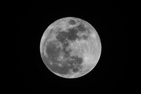 Moon Sky Night At