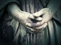 stone gothic statue