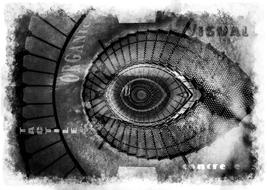 abstract pencil drawing