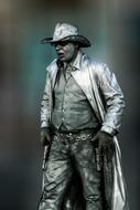 man in a cowboy suit