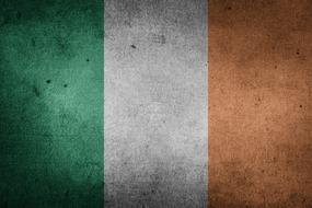 Mexican flag with dark corners