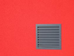 Wall Red Facade