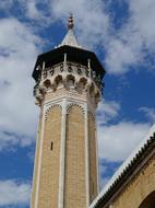 Mosque tower in Tunisia