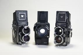 old movie cameras