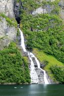 Waterfall Water Landscape