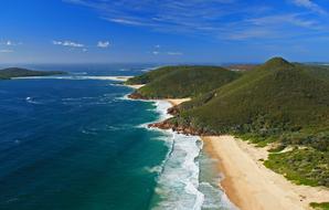 Landscape Shoal Bay Coast