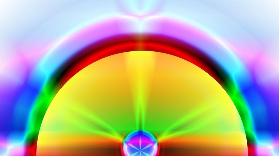 spiritual balance, relaxation, colorful digital art