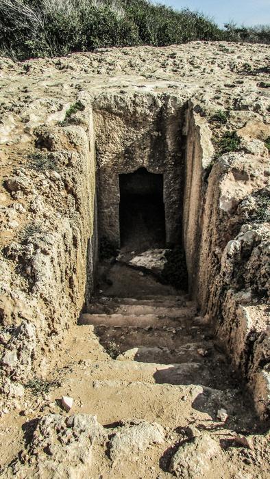 passageway to the ruins
