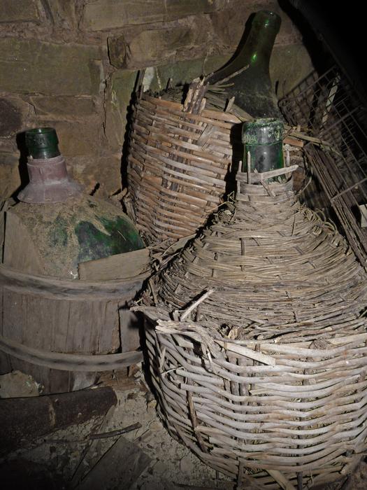 stone old wine decanters