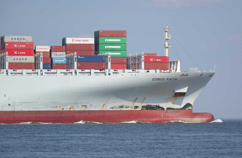 Sea Coast Ship Container