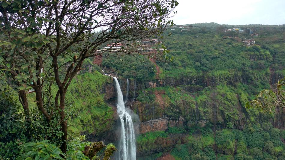 Panchgani India Waterfall Lingmala