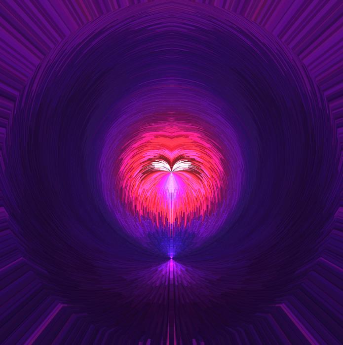 purple bright picture