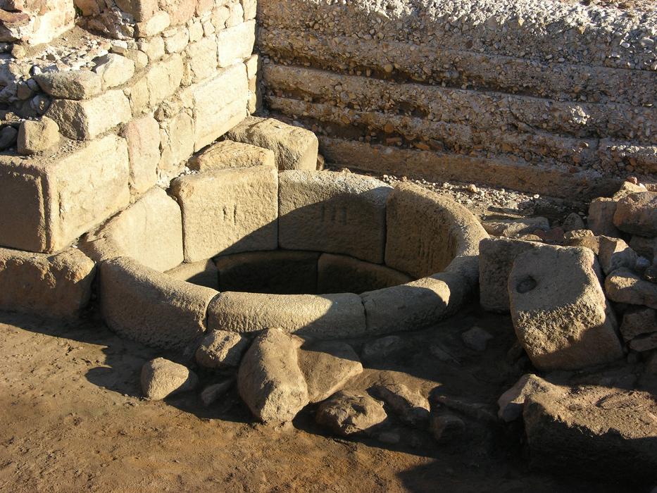 stone well, Roman Ruins, Puerto Rico, Caparra Archaeological Site