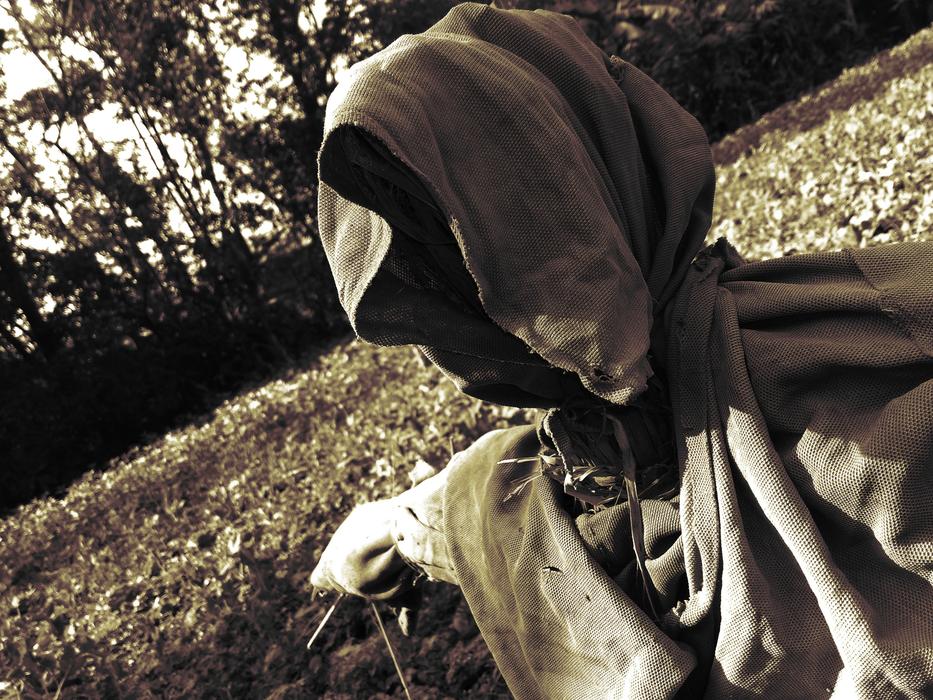 rag scarecrow