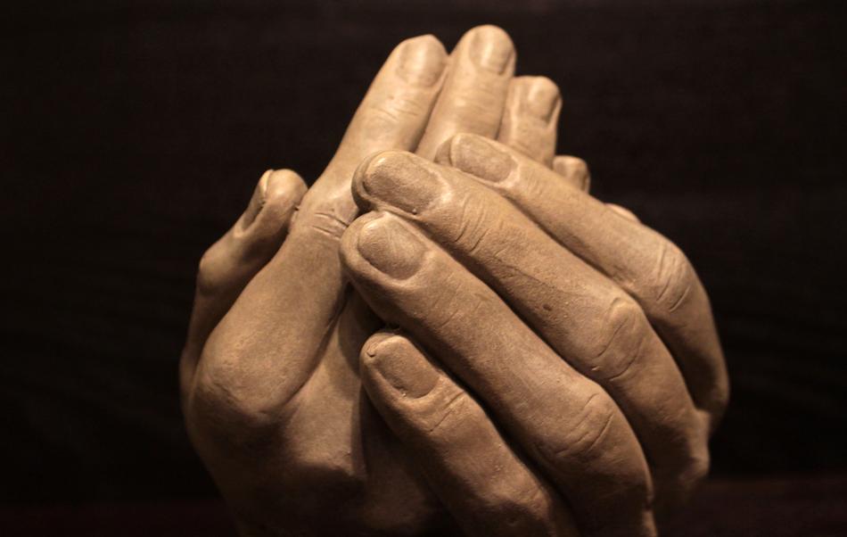 Hands Interlaid Finger