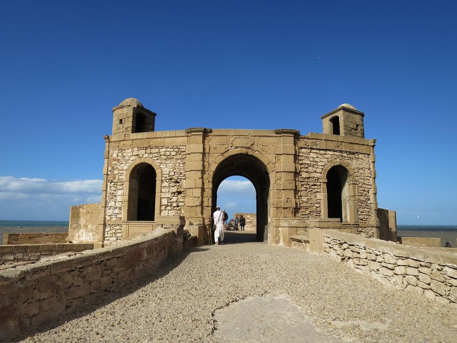 stone castle by the bridge