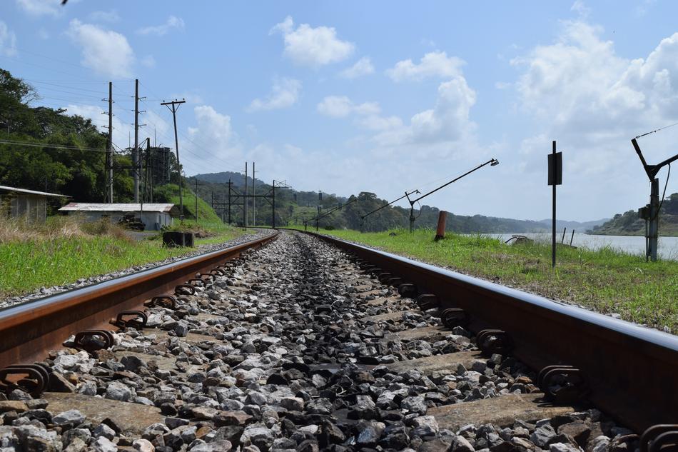 rocks on the railroad
