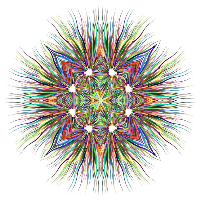 colorful prismatic chromatic