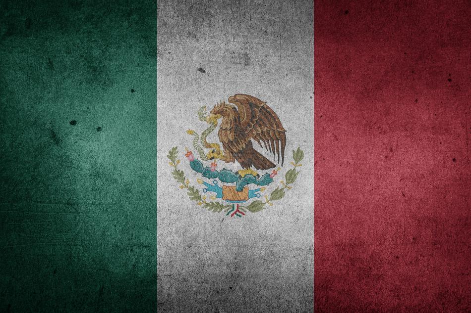 color flag of mexico