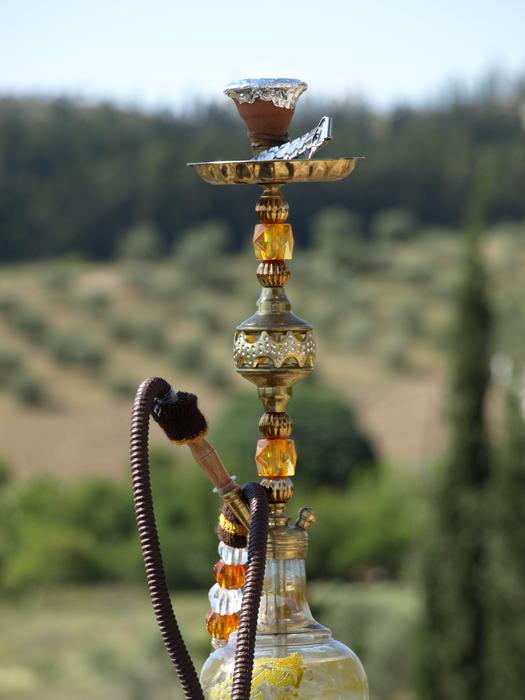 colored bong on the field
