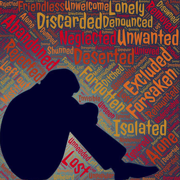 abandoned lonely unwelcome lost