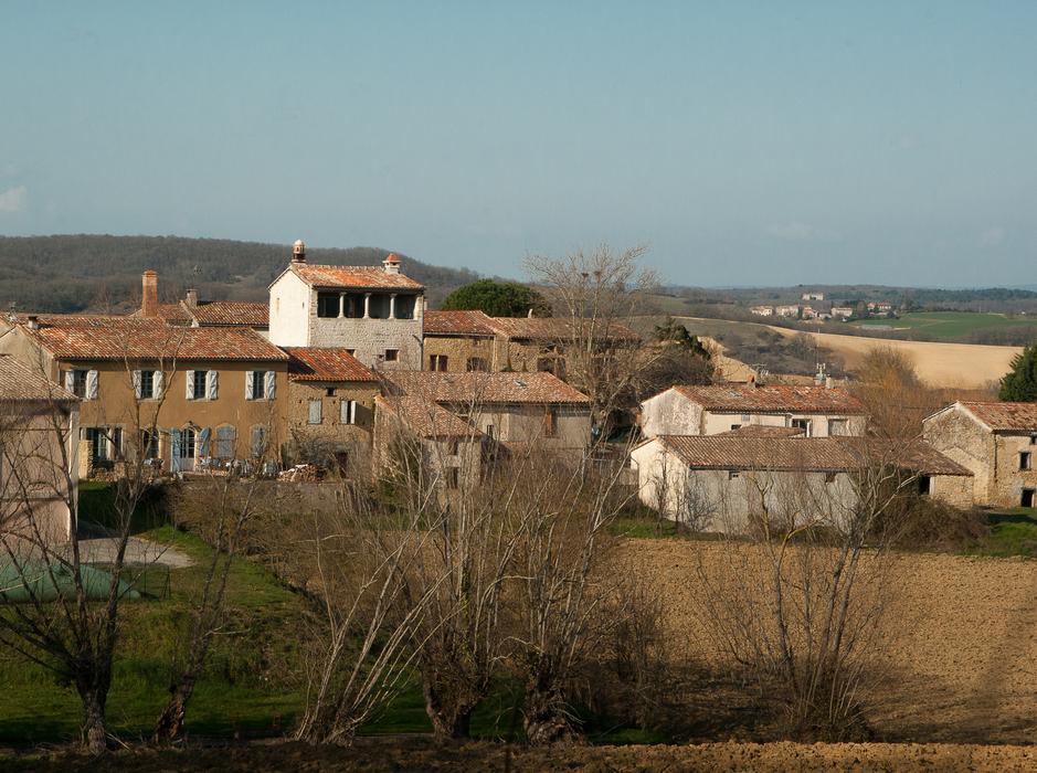 French houses in the countryside