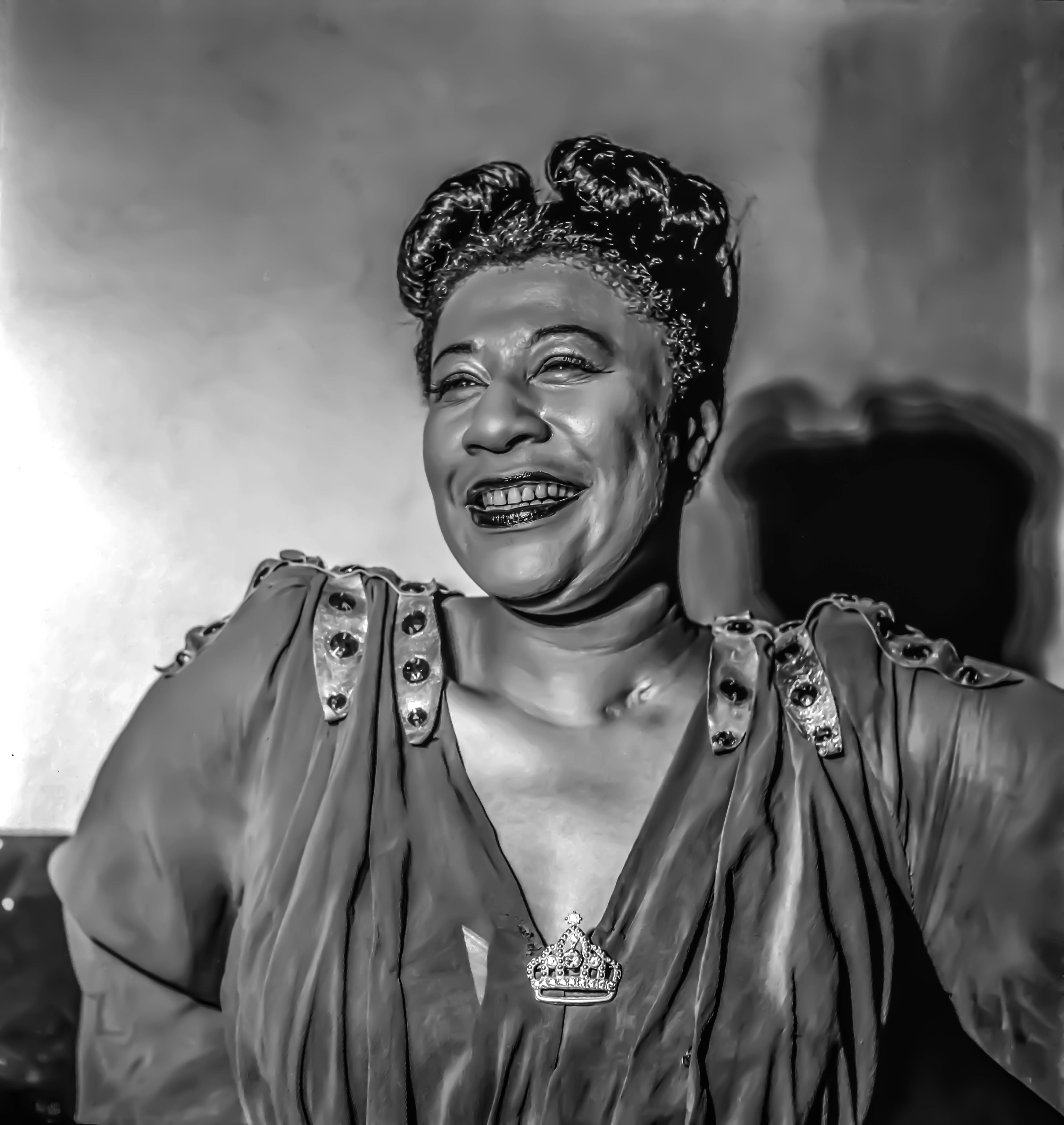 Ella Fitzgerald singer Portrait free image download