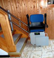 stairwell in the house