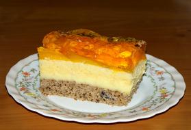 Cake Piece A Plate