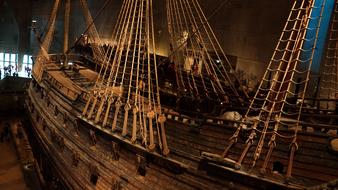 beautiful pirate ship