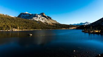 Lake Snow Mountains