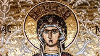 Mosaic Ayia Napa Virgin Mary