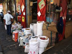 Selling seeds in bags