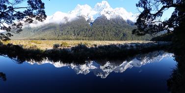 New Zealand Snow Mountain