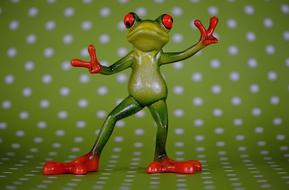 Frog Gesture Peace