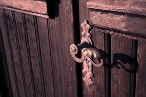 Metal Vintage Brown