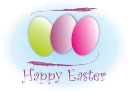 spring easter eggs