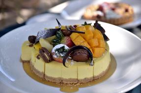 chocolate fruit cake