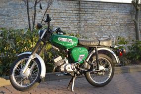 motorcycle on the street