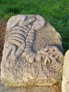stone image in the park