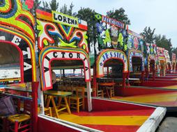 Mexico Xochimilco Lanchas