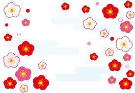 drawing of flowers on a white background