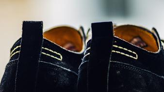 black beautiful shoes