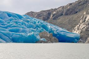 Glacier Ice Nature in Chile