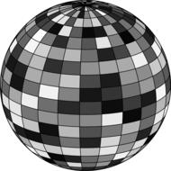 ball checker checkered chequer